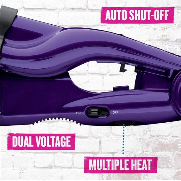 BED HEAD TIGI Purple Wave Artist Curling Iron for Beachy Waves - Picture 5 of 7